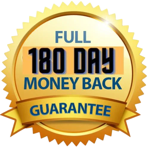 Serrasoothe Money Back Guarantee Seal